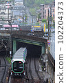 新400系列車輛在雨中 102204373