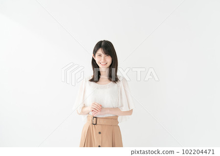 Female middle portrait Female middle portrait 102204471