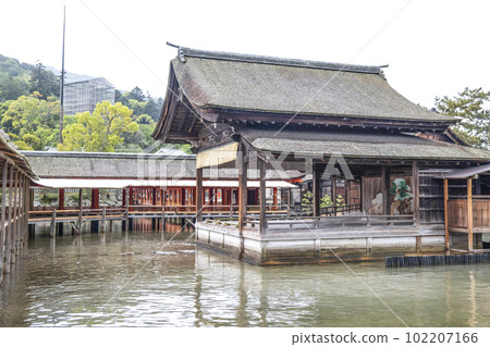 Itsukushima Shinto shrine Noh stage 102207166