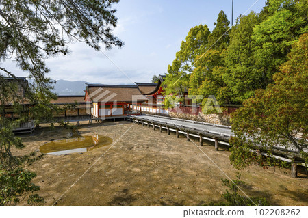 Itsukushima Shrine Nagahashi/Okuni Shrine Itsukushima Shrine Nagahashi/Okuni Shrine 102208262