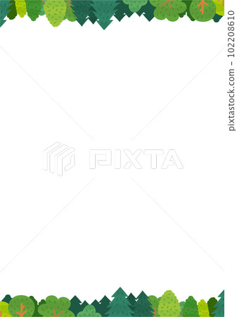 Design frame of lined trees background material 102208610