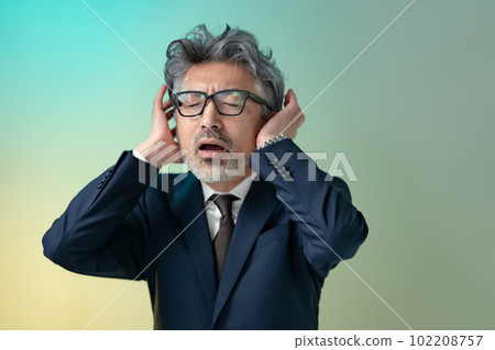 Business man colorful active Business man colorful active 102208757