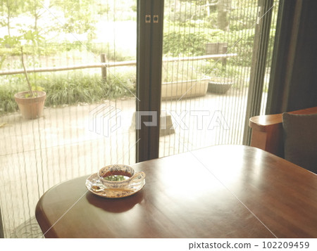 table and tea table and tea 102209459