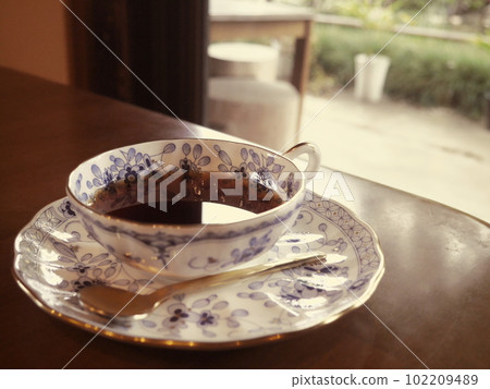 table and tea table and tea 102209489