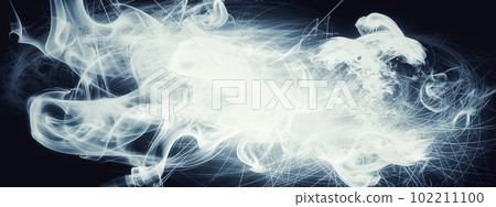 Abstract background of smoke billowing in the dark 102211100