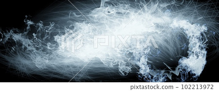 Abstract background of smoke billowing in the dark Abstract background of smoke billowing in the dark 102213972