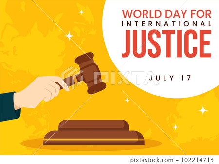 World Day for International Justice Vector Illustration with Earth, Scales or Judge Gavel in Flat Cartoon Hand Drawn to Landing Page Templates World Day for International Justice Vector Illustration with Earth, Scales or Judge Gavel in Flat Cartoon Hand Drawn to Landing Page Templates 102214713