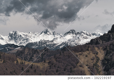 Mountains of Brembana valley Bergamo Italy 102219197