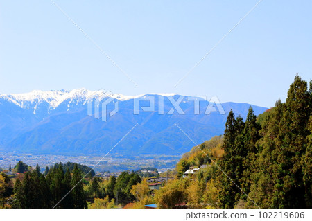 Central Alps in May Central Alps from Inadani Central Alps in May Central Alps from Inadani 102219606