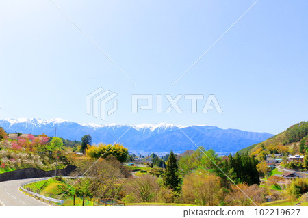 五月的中央阿爾卑斯山 從 Inadani 出發的中央阿爾卑斯山 102219627