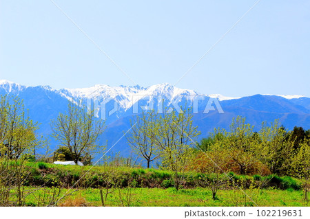 五月的中央阿爾卑斯山 從 Inadani 出發的中央阿爾卑斯山 102219631