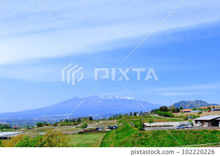 五月的八岳和南阿爾卑斯:美麗的八岳和南阿爾卑斯八嶽山麓和南阿爾卑斯 五月的八岳和南阿爾卑斯:美麗的八岳和南阿爾卑斯八嶽山麓和南阿爾卑斯 102220226