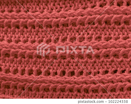 Handmade knitting texture with macro weave threads. Handmade knitting texture with macro weave threads. 102224338
