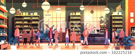 female doctor pharmacist giving pills to customers patients at pharmacy counter modern drugstore interior medicine healthcare female doctor pharmacist giving pills to customers patients at pharmacy counter modern drugstore interior medicine healthcare 102225216