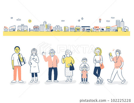 Diversity/diversity image City and people Diversity/diversity image City and people 102225228