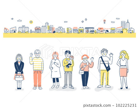 Diversity/diversity image City and people 102225231