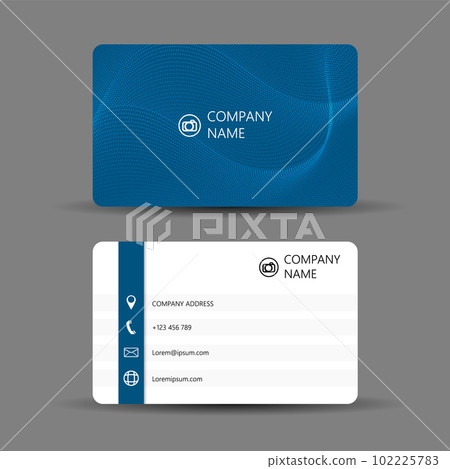 Business Card with modern design 102225783
