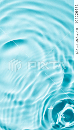 Blue water wave background top view. Abstract water drops texture for design. Blue water wave background top view. Abstract water drops texture for design. 102226481