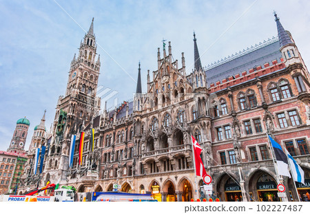 慕尼黑瑪利亞廣場新市政廳 102227487