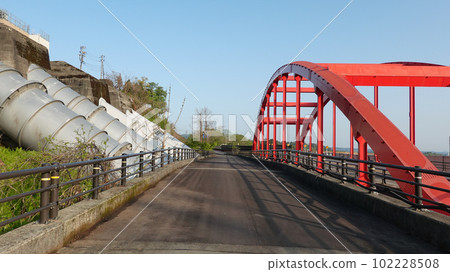 Ojiya Power Station, one of the JR East Shinanogawa Power Stations, Ojiya City, Niigata Prefecture 102228508