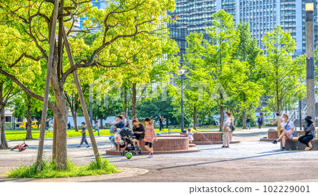 港未來街景,橫濱高島中央公園 港未來街景,橫濱高島中央公園 102229001