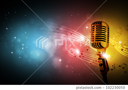 joyful retro music background 102230050