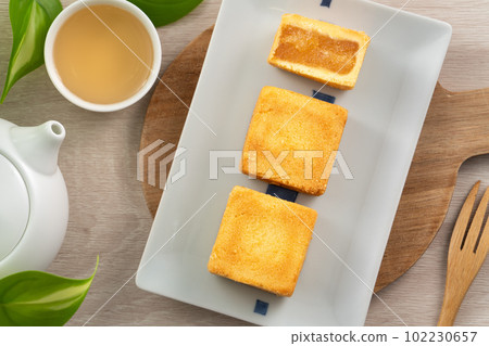 Pineapple Cake Dessert Pineapple Pastry Mid-Autumn Festival pineapple cake pastry パイナップルケーキ 102230657