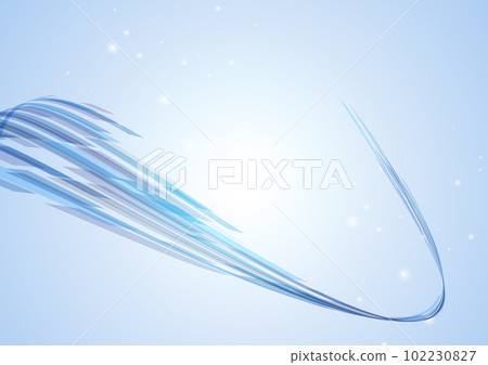 藍色抽象波浪背景 102230827
