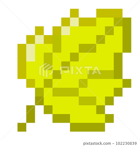 像素藝術:香草(黃色) 像素藝術:香草(黃色) 102230839