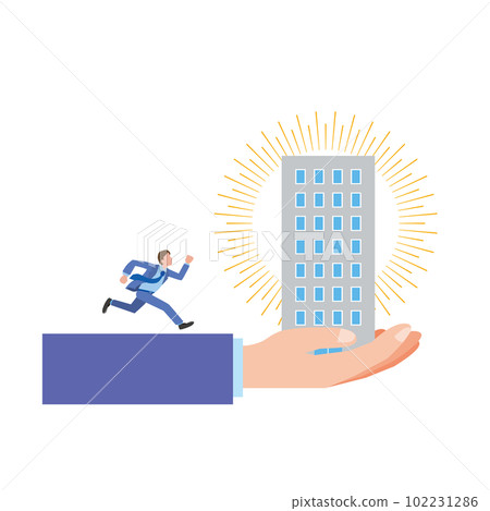 Image illustration of job change support Image illustration of job change support 102231286