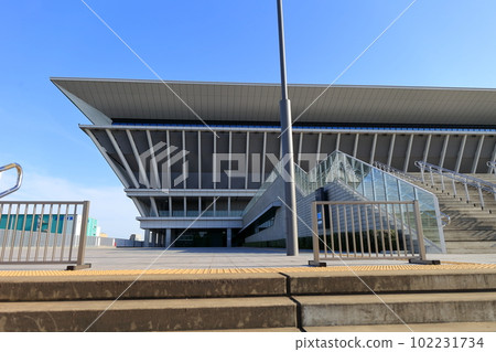 Appearance of Tokyo Aquatics Center (Koto Ward, Tokyo) Appearance of Tokyo Aquatics Center (Koto Ward, Tokyo) 102231734