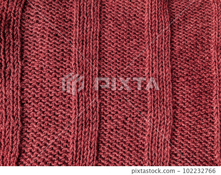 Handmade knitting material with macro wool threads. 102232766