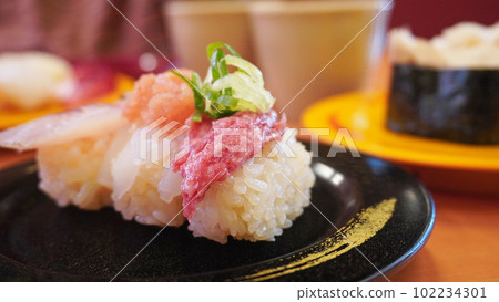 日本傳送帶壽司菜單（握壽司） 102234301