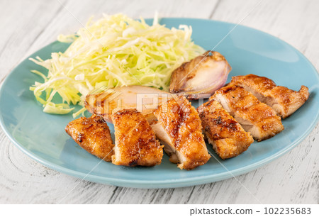 Deep Fried Teriyaki Chicken 102235683