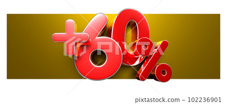 Plus 60 Percent 3d. 102236901