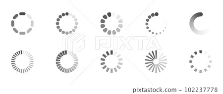 Download sign set. Load icons set. Load system. Data load. Loading bar. Froze computer. Vector stock illustration. Vector illustration Download sign set. Load icons set. Load system. Data load. Loading bar. Froze computer. Vector stock illustration. Vector illustration 102237778