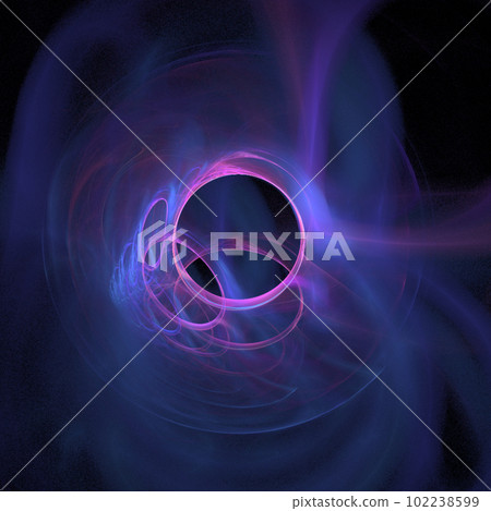 purple and blue abstract drawing on a black background, color digital graphics, design purple and blue abstract drawing on a black background, color digital graphics, design 102238599