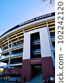 Yokohama Stadium in Yokohama Park under the blue sky 102242120