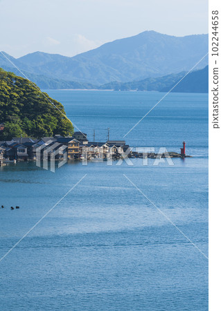 新綠的伊根船屋 102244658