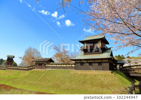 Peaceful scenery of Sakurai Castle Ruins 102244947