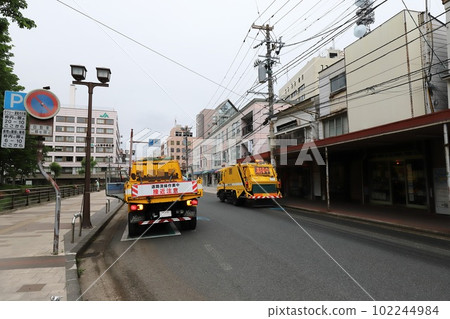 Iwate Morioka road cleaning work Iwate Morioka road cleaning work 102244984