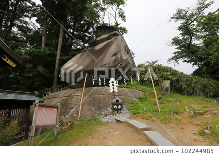 岩手縣、盛岡縣、櫻山神社、蝦夷岩 岩手縣、盛岡縣、櫻山神社、蝦夷岩 102244985