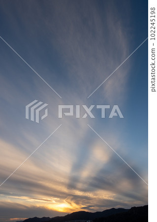 Evening landscape Evening landscape 102245198