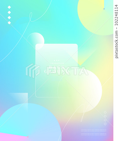 Variety of gradation backgrounds 102248114