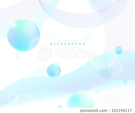 Variety of gradation backgrounds 102248117