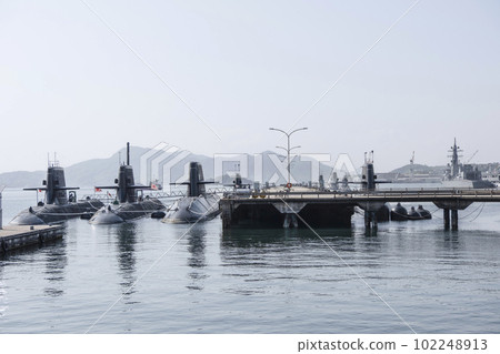 從吳市公園“烏小島胡同”看到的港口風景 102248913