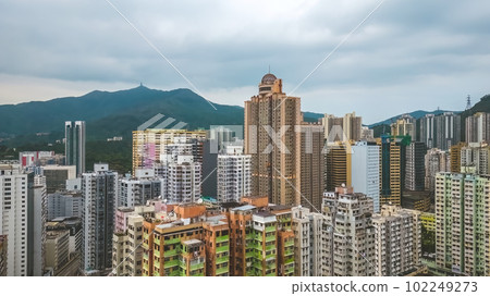 April 30 2023 the residential area, Shek Lei, Shek Yam, hk April 30 2023 the residential area, Shek Lei, Shek Yam, hk 102249273