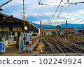 Miwa Station near Omiwa Shrine in Nara Prefecture 102249924