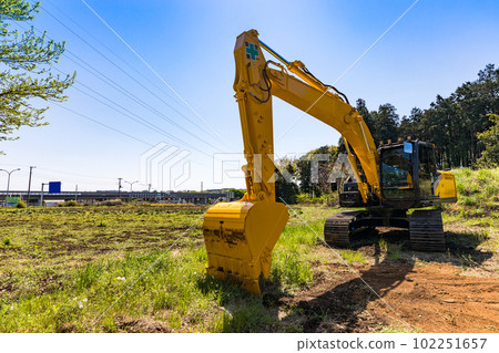 construction machinery excavator 102251657