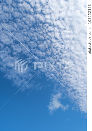 Autumn sky image [scale cloud] 102252538